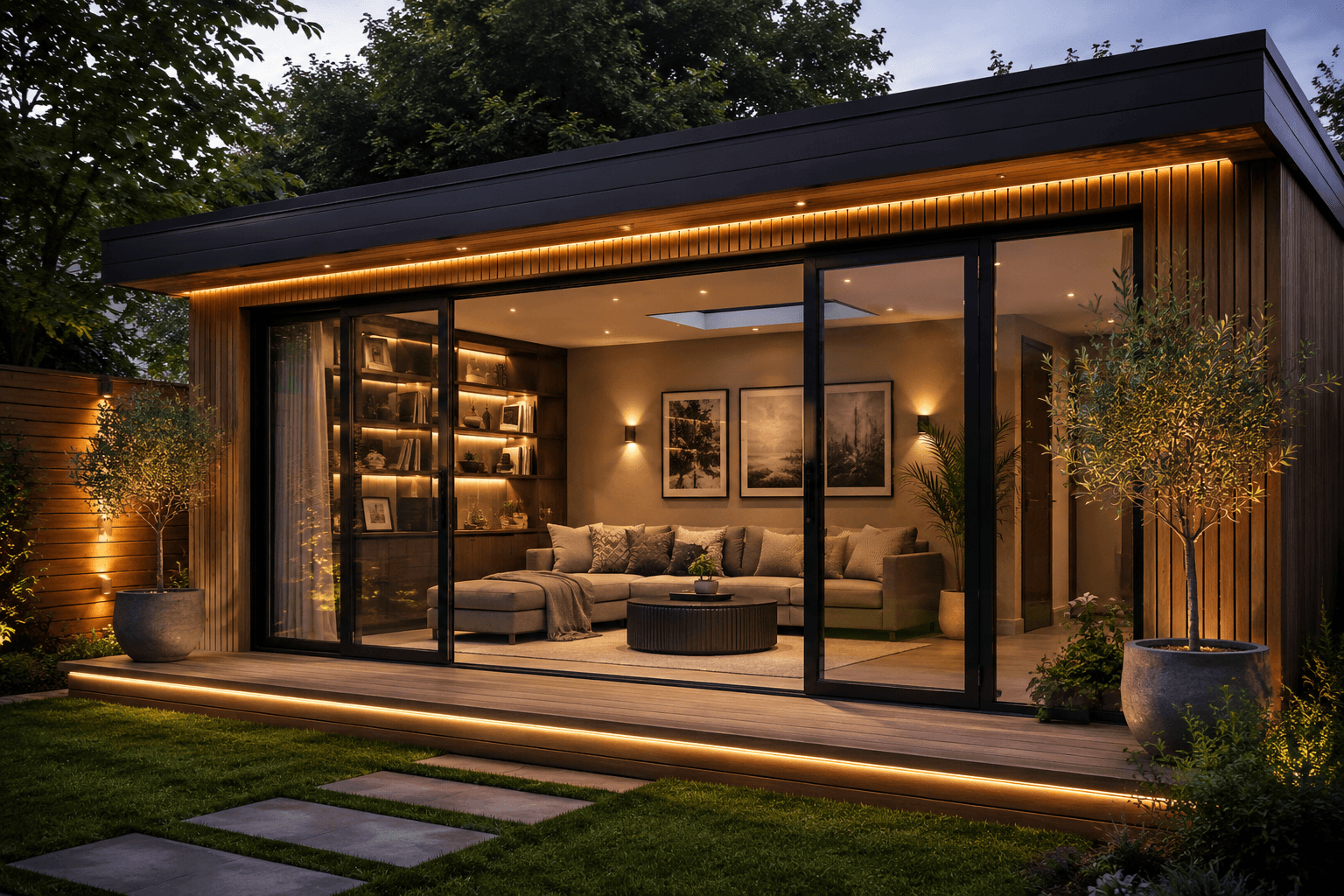 Luxury Garden Rooms project